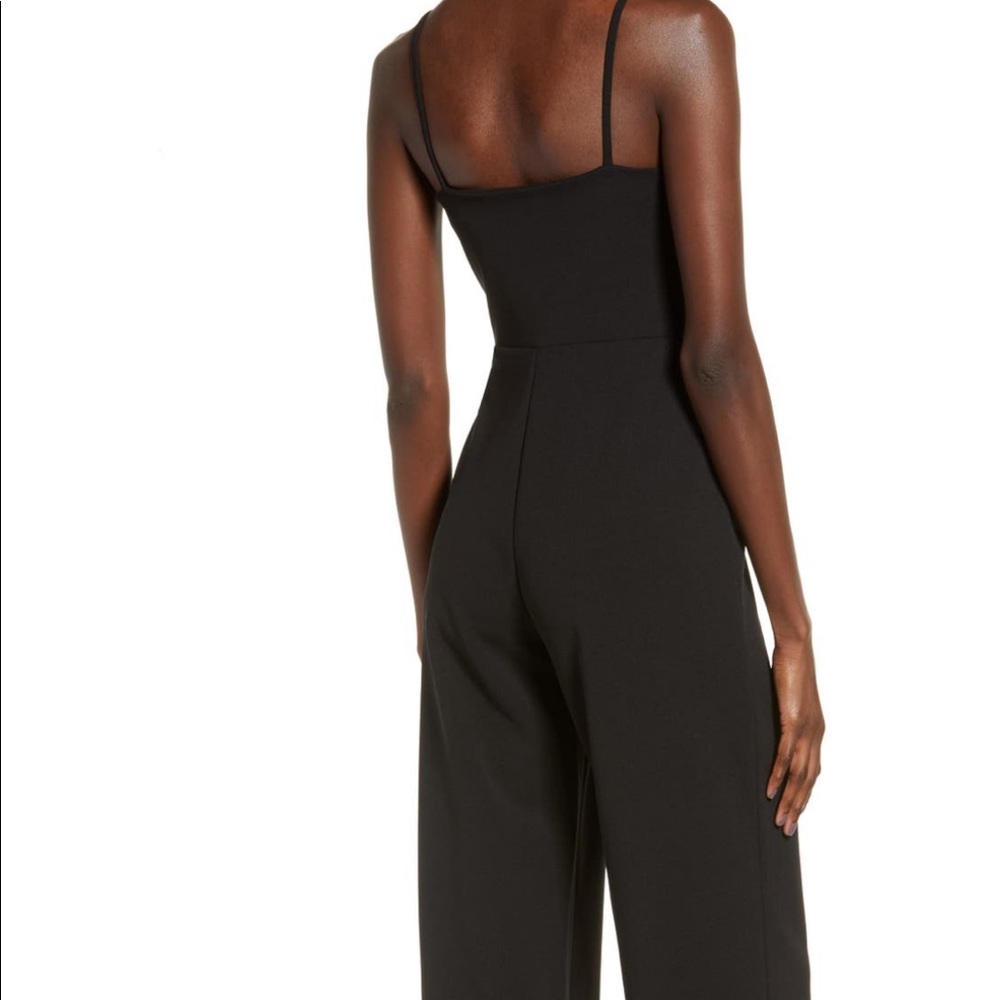 Leith Black Strappy Jumpsuit